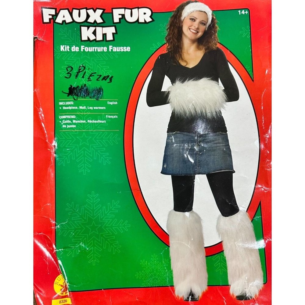Rubie's Faux Fur Kit with White Accents
